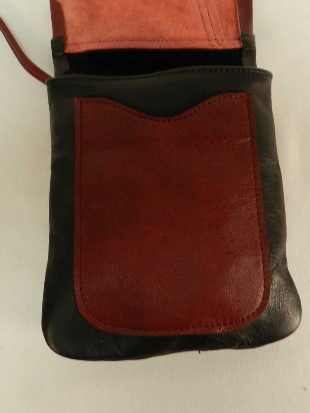 Ann Ringness Vintage Handmade Patchwork small crossbody bag purse back pocket - Picture 7 of 11